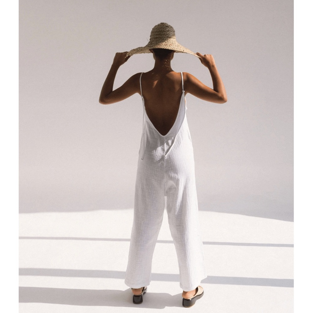 Bahhgoose jumper! Flo Jumpsuit. White size XS/S